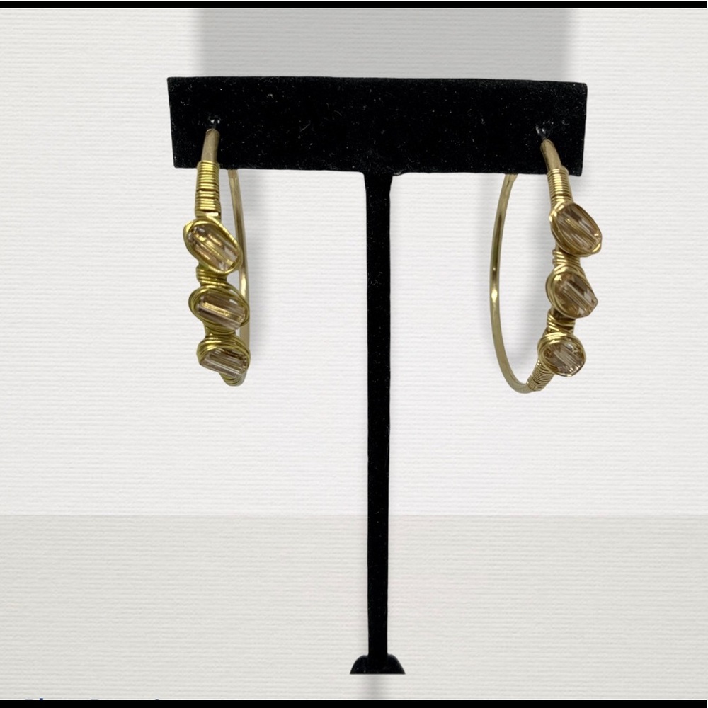 Gold Hoop Earrings